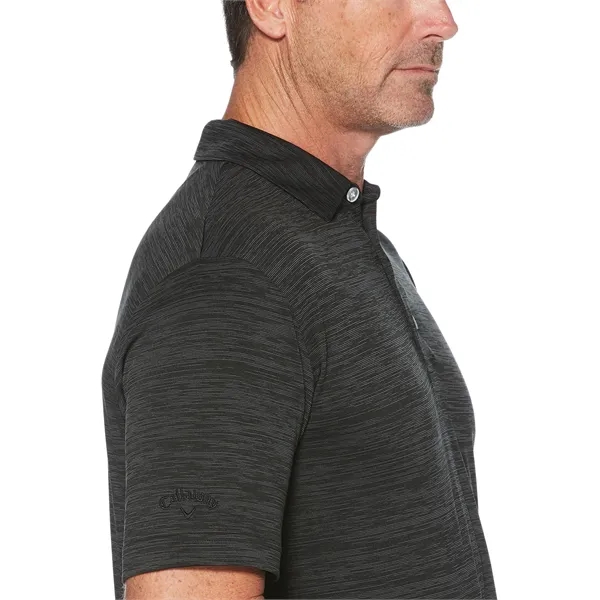 Men's Broken Stripe Polo UV Repel technology keeps skin safe from... from ASI 38120 Ball Pro / Diversified Quality Kitchenware / Branded Apparel Designs