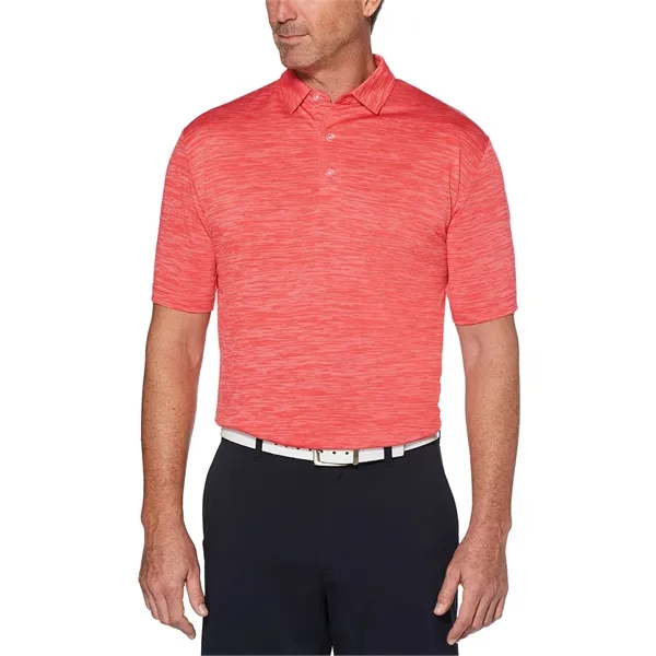 Men's Broken Stripe Polo UV Repel technology keeps skin safe from... from ASI 38120 Ball Pro / Diversified Quality Kitchenware / Branded Apparel Designs