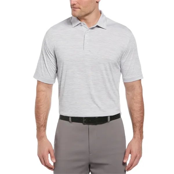 Men's Broken Stripe Polo UV Repel technology keeps skin safe from... from ASI 38120 Ball Pro / Diversified Quality Kitchenware / Branded Apparel Designs