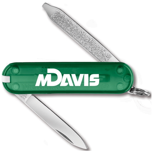 A multifunction tool that features a blade, nail file with screwdriver,... from ASI 46170 Compass Industries Inc