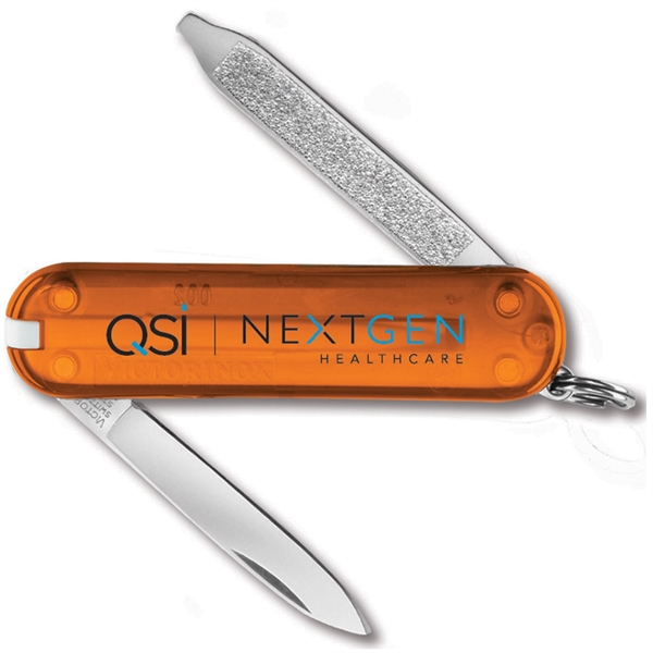 A multifunction tool that features a blade, nail file with screwdriver,... from ASI 46170 Compass Industries Inc