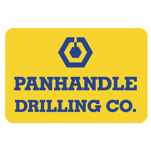 1 3/4" x 2 5/8" rectangle decal made of yellow vinyl... from ASI 56950 Gill Studios Inc / Gill-Line®