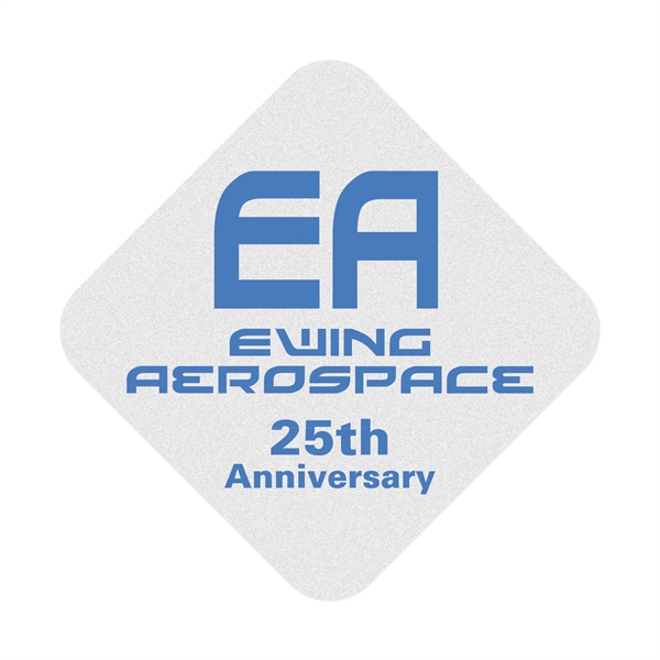 2 1/4" x 2 1/4" white light reflective diamond decal offered... from ASI 56950 Gill Studios Inc / Gill-Line®