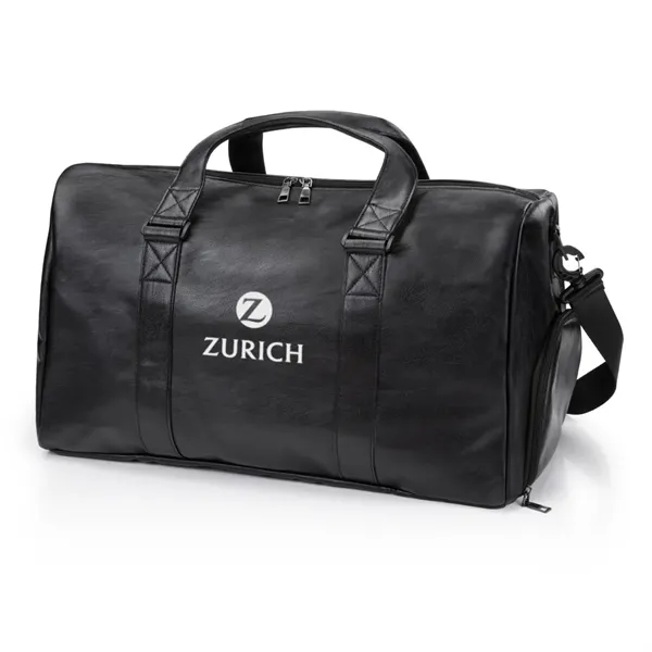 The Lunsford Duffel Bag is crafted from durable leatherette, offering a... from ASI 84592 St Regis Group