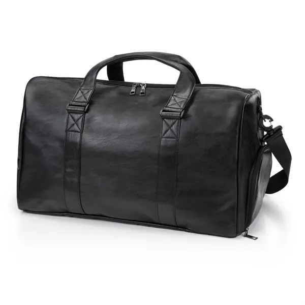 The Lunsford Duffel Bag is crafted from durable leatherette, offering a... from ASI 84592 St Regis Group