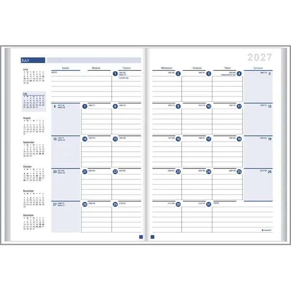 48 page, 14 Monthly Planner with multiple reference resources... from ASI 61966 HPG / Beacon Promotions HPG Gold
