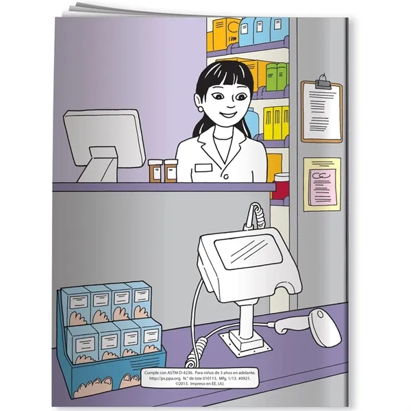 Coloring Book - My Visit to the Pharmacy (Spanish)... from ASI 54100 Fields Manufacturing Inc / Better Life Line
