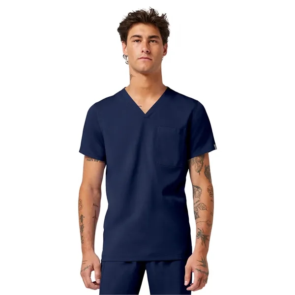Med Couture RothWear Men's 1 Pocket V-Neck Top... from ASI 86018 Scrub Authority
