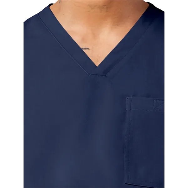 Med Couture RothWear Men's 1 Pocket V-Neck Top... from ASI 86018 Scrub Authority
