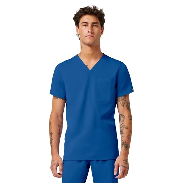 Med Couture RothWear Men's 1 Pocket V-Neck Top... from ASI 86018 Scrub Authority