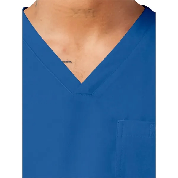 Med Couture RothWear Men's 1 Pocket V-Neck Top... from ASI 86018 Scrub Authority