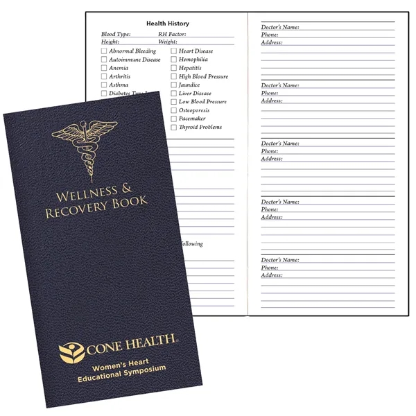 Item #WRB-21 Wellness and Recovery Book --  Pocket Sized 4" x 8"