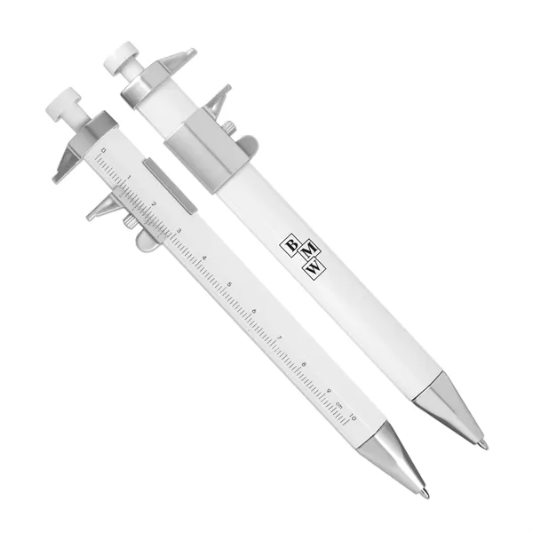 Caliper pen with blue ink.... from ASI 90859 Tempo Industries Inc / Tempo