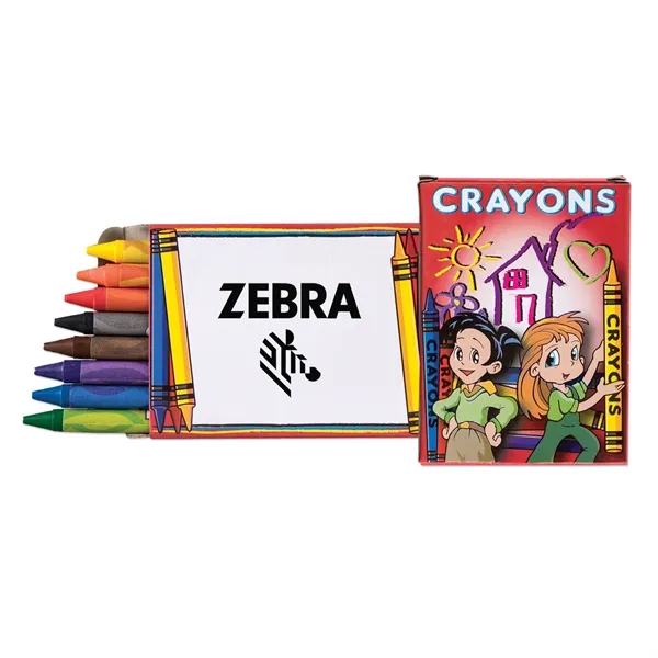 8 pack of wax crayons includes a red, blue, yellow, purple,... from ASI 90859 Tempo Industries Inc / Tempo