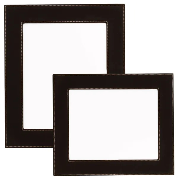 10 3/4" x 12 3/4" x 3/8" black leatherette photo frame... from ASI 74601 Calico