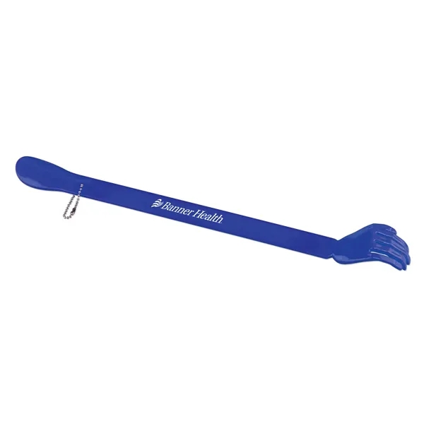 Plastic Backscratcher With Shoehorn And Chain.... from ASI 90859 Tempo Industries Inc / Tempo