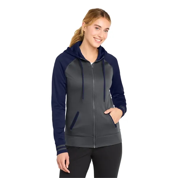 Sport-Tek Ladies Sport-Wick Varsity Fleece Full-Zip Hoode...... from ASI 84863 SanMar