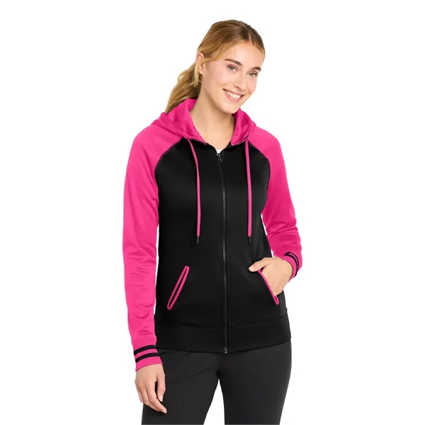 Sport-Tek Ladies Sport-Wick Varsity Fleece Full-Zip Hoode...... from ASI 84863 SanMar