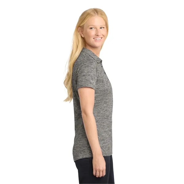 Sport-Tek Ladies PosiCharge Electric Heather Polo.... from ASI 84863 SanMar
