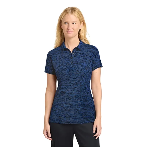 Sport-Tek Ladies PosiCharge Electric Heather Polo.... from ASI 84863 SanMar