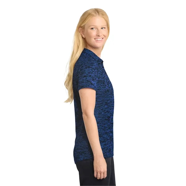 Sport-Tek Ladies PosiCharge Electric Heather Polo.... from ASI 84863 SanMar