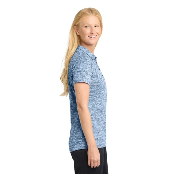 Sport-Tek Ladies PosiCharge Electric Heather Polo.... from ASI 84863 SanMar