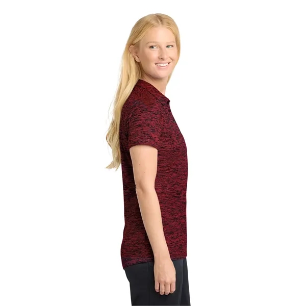 Sport-Tek Ladies PosiCharge Electric Heather Polo.... from ASI 84863 SanMar