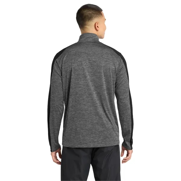 Sport-Tek PosiCharge Electric Heather Colorblock 1/4-Zip ...... from ASI 84863 SanMar