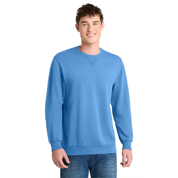 Port & Company Pigment-Dyed Crewneck Sweatshirt.... from ASI 84863 SanMar