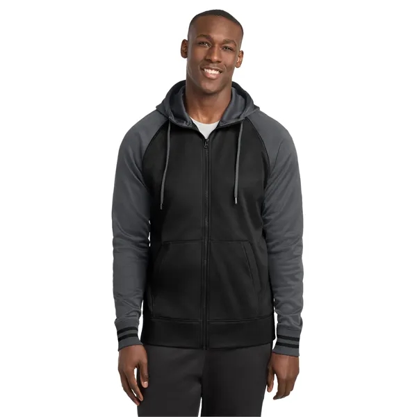 Sport-Tek Sport-Wick Varsity Fleece Full-Zip Hooded Jacket.... from ASI 84863 SanMar