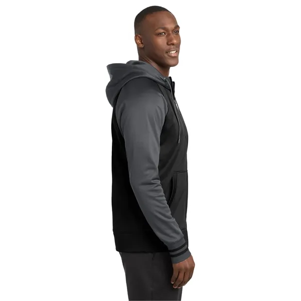 Sport-Tek Sport-Wick Varsity Fleece Full-Zip Hooded Jacket.... from ASI 84863 SanMar
