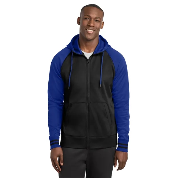 Sport-Tek Sport-Wick Varsity Fleece Full-Zip Hooded Jacket.... from ASI 84863 SanMar