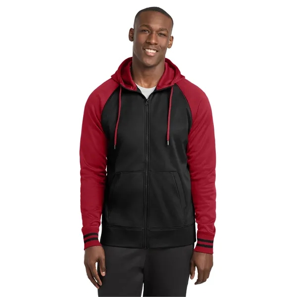 Sport-Tek Sport-Wick Varsity Fleece Full-Zip Hooded Jacket.... from ASI 84863 SanMar