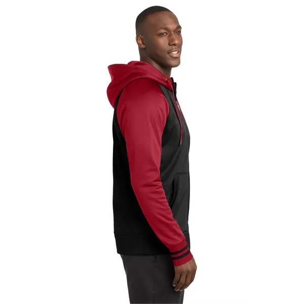 Sport-Tek Sport-Wick Varsity Fleece Full-Zip Hooded Jacket.... from ASI 84863 SanMar