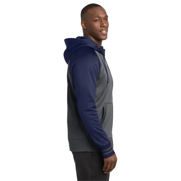 Sport-Tek Sport-Wick Varsity Fleece Full-Zip Hooded Jacket.... from ASI 84863 SanMar