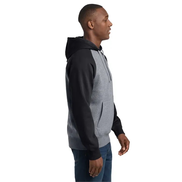 Sport-Tek Raglan Colorblock Pullover Hooded Sweatshirt.... from ASI 84863 SanMar