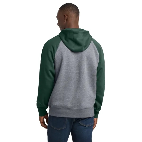 Sport-Tek Raglan Colorblock Pullover Hooded Sweatshirt.... from ASI 84863 SanMar