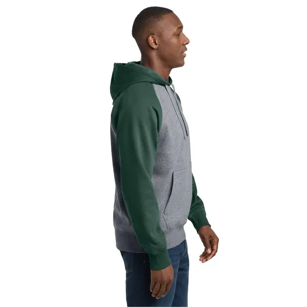 Sport-Tek Raglan Colorblock Pullover Hooded Sweatshirt.... from ASI 84863 SanMar