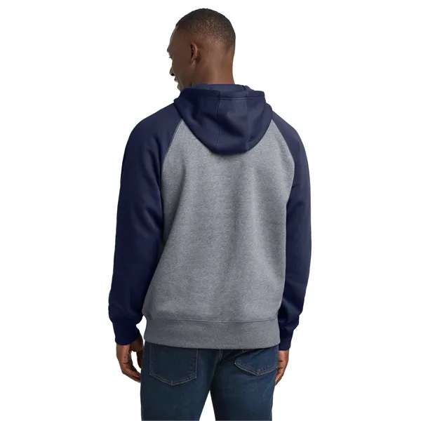 Sport-Tek Raglan Colorblock Pullover Hooded Sweatshirt.... from ASI 84863 SanMar