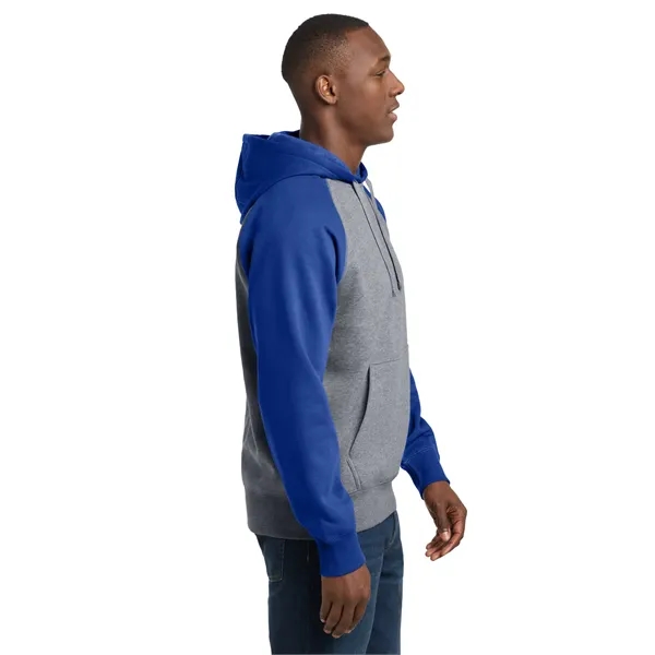 Sport-Tek Raglan Colorblock Pullover Hooded Sweatshirt.... from ASI 84863 SanMar