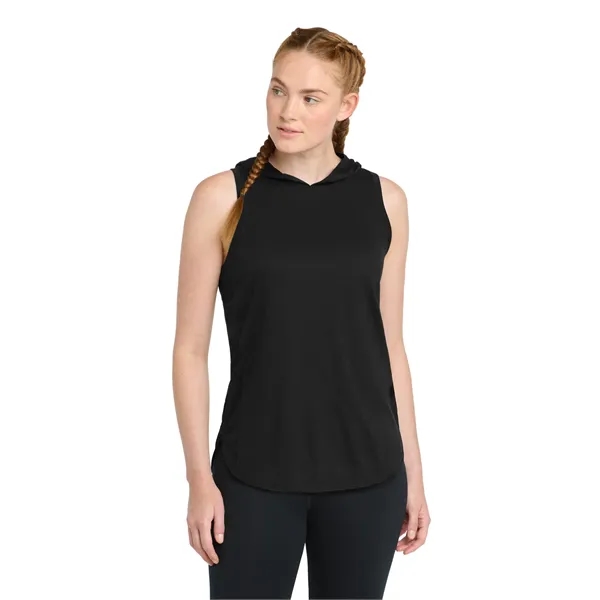 Sport-Tek Ladies PosiCharge Tri-Blend Wicking Draft Hoodi...... from ASI 84863 SanMar