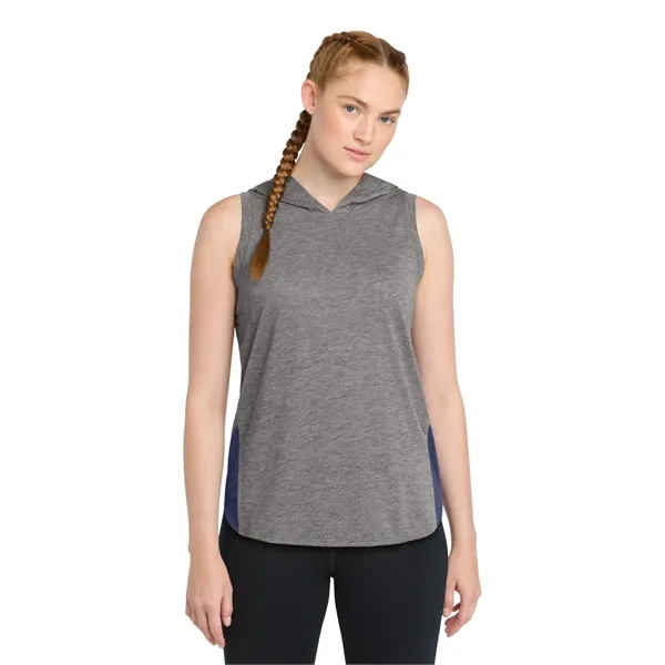 Sport-Tek Ladies PosiCharge Tri-Blend Wicking Draft Hoodi...... from ASI 84863 SanMar