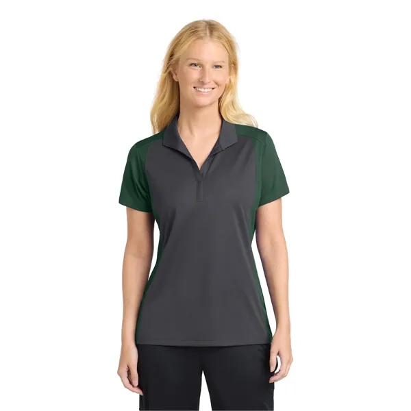 Sport-Tek Ladies Colorblock Micropique Sport-Wick Polo.... from ASI 84863 SanMar