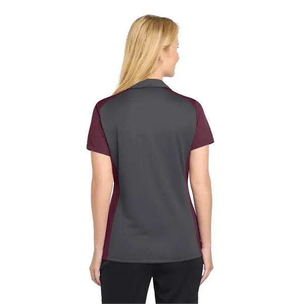 Sport-Tek Ladies Colorblock Micropique Sport-Wick Polo.... from ASI 84863 SanMar