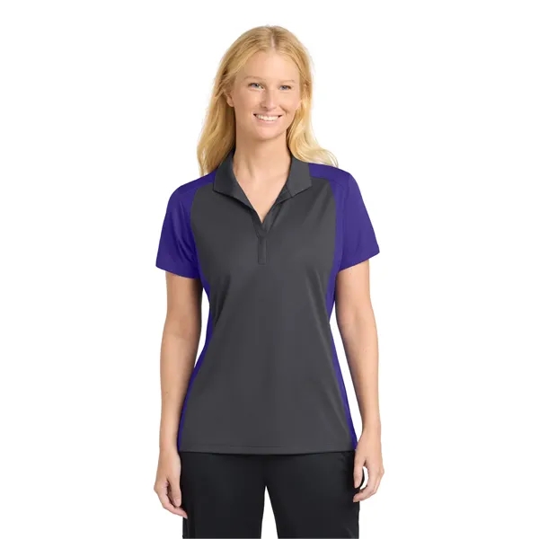 Sport-Tek Ladies Colorblock Micropique Sport-Wick Polo.... from ASI 84863 SanMar