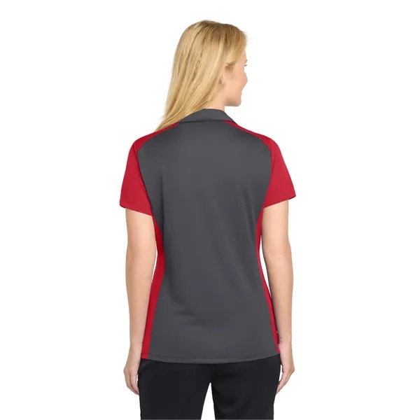 Sport-Tek Ladies Colorblock Micropique Sport-Wick Polo.... from ASI 84863 SanMar