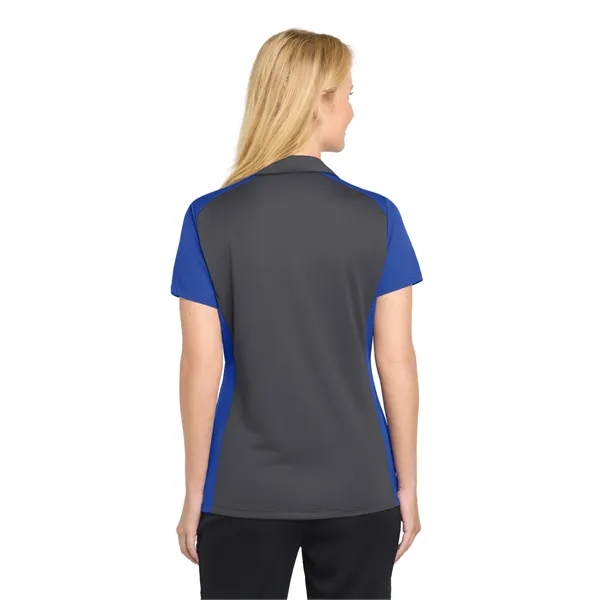 Sport-Tek Ladies Colorblock Micropique Sport-Wick Polo.... from ASI 84863 SanMar