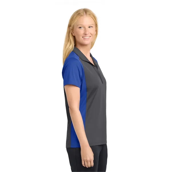 Sport-Tek Ladies Colorblock Micropique Sport-Wick Polo.... from ASI 84863 SanMar