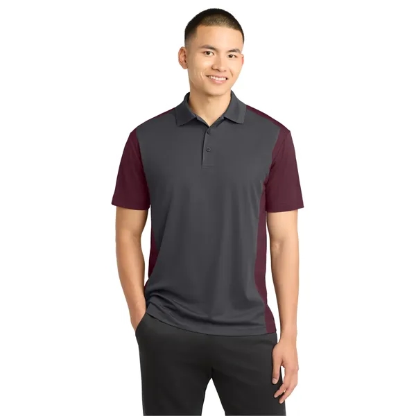 Sport-Tek Colorblock Micropique Sport-Wick Polo.... from ASI 84863 SanMar