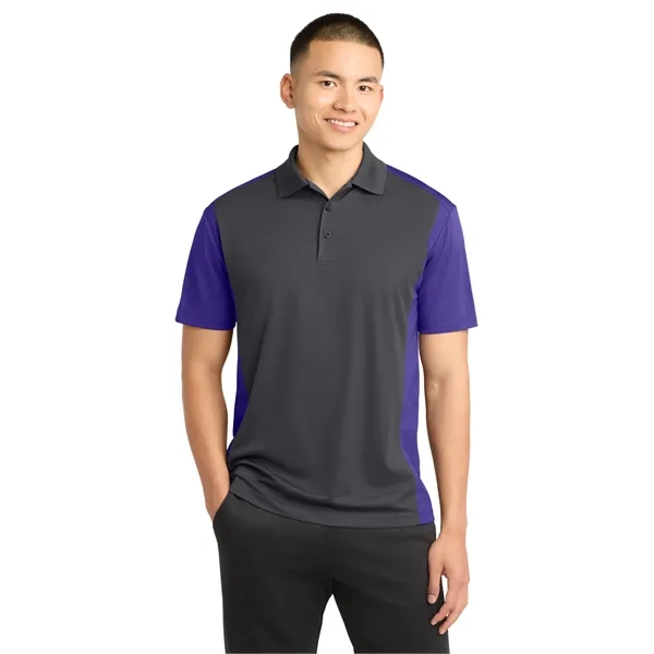 Sport-Tek Colorblock Micropique Sport-Wick Polo.... from ASI 84863 SanMar